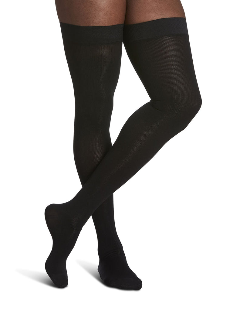 Bas de Compression Coton 20-30mm Hg Homme Cuisse (Pointe Fermée ou Ouverte) - SIGVARIS Médical