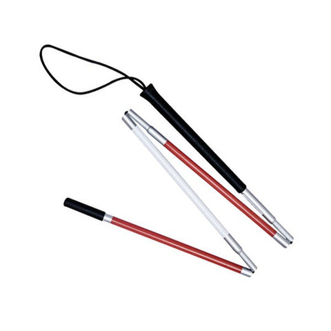 Canne blanche pliante