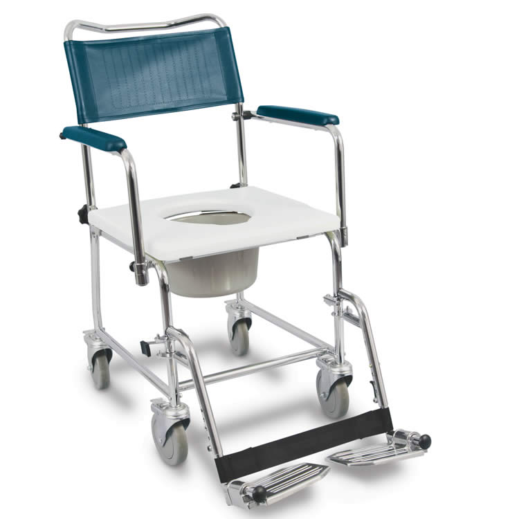 Chaise d’aisance MedPro® Euro avec appuis-bras pivotants verrouillables