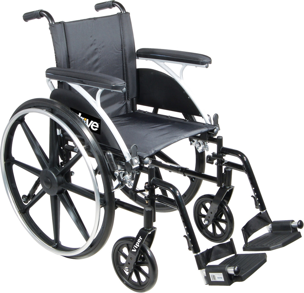 Fauteuil roulant Viper avec repose-pieds