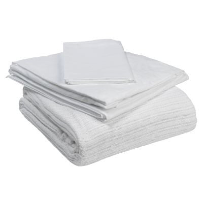 Ensemble de draps pour lit médical