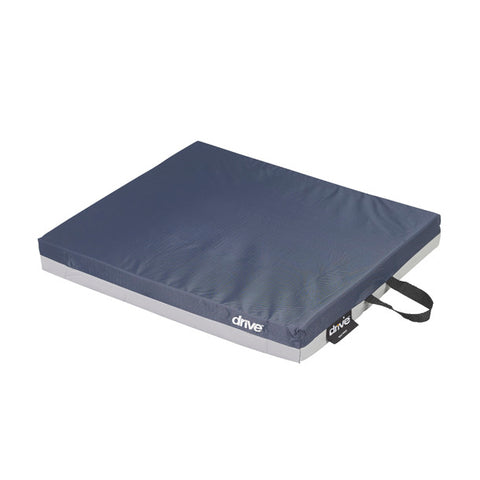 Coussin de fauteuil roulant Gel ''E'' 2'' en gel/mousse à usage général