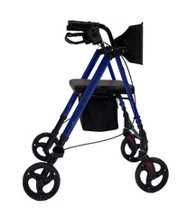 Ambulateur Mobb pliant en aluminium roues 8'' hauteur ajustable 21'' à 24''