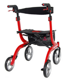 Ambulateur Nitro en aluminium à pliage latéral roues avant de 10 pouces