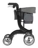 Ambulateur Nitro en aluminium à pliage latéral roues avant de 10 pouces