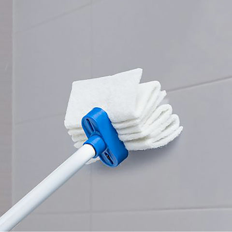 BROSSE MANCHE TÉLESCOPIQUE 34''- 60'' POUR NETTOYER LA BAIGNOIRE