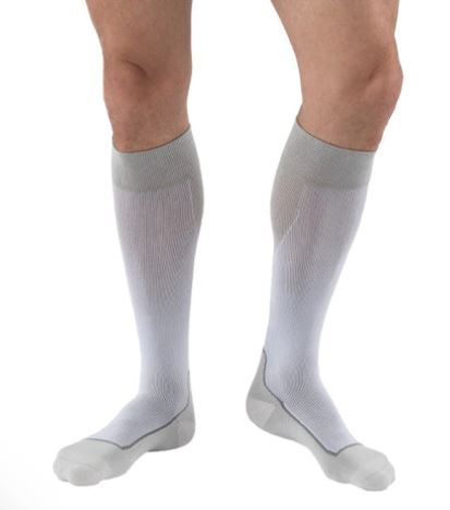 Bas de Compression Sportif JOBST Sport - 15-20mmHg Unisexe blanc