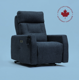 Fauteuil médical auto souleveur Elran 2 moteurs vinyle médical beige grade 40 avec appui-tête motorisé et option lombaire