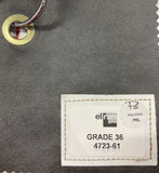 Fauteuil médical auto souleveur Elran 2 moteurs tissu gris grade 36 avec appui-tête motorisé et option lombaire