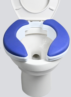 Siège de toilette surélevé 2 pouces universel sans outil