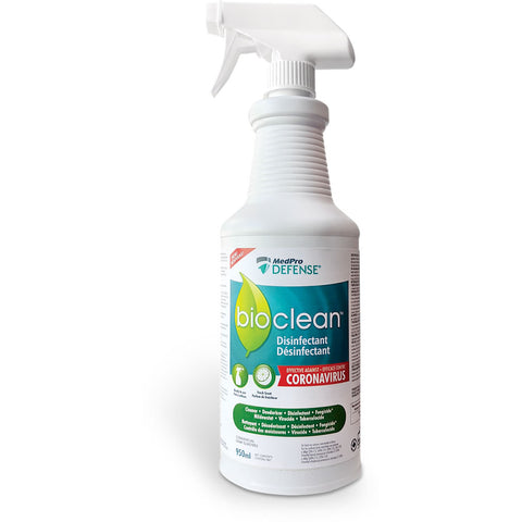 Désinfectant Bioclean pour surfaces format 950ml pulvérisateur