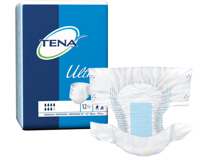 TENA - Culottes contre l'incontinence avec attaches - Absorption Ultra