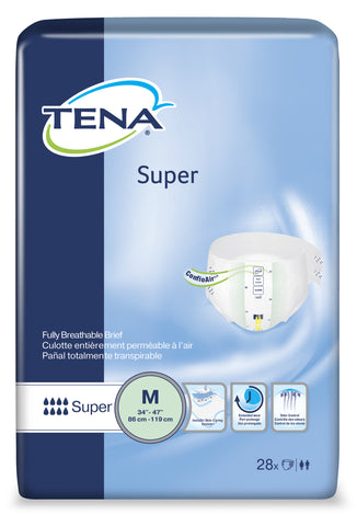 TENA - Culottes contre l'incontinence avec attaches - Absorption Super