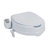 Siège de toilette surélevé 4"avec bidet