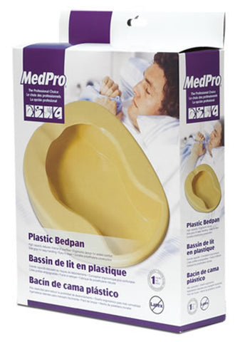 Bassin de lit en plastique, MedPro