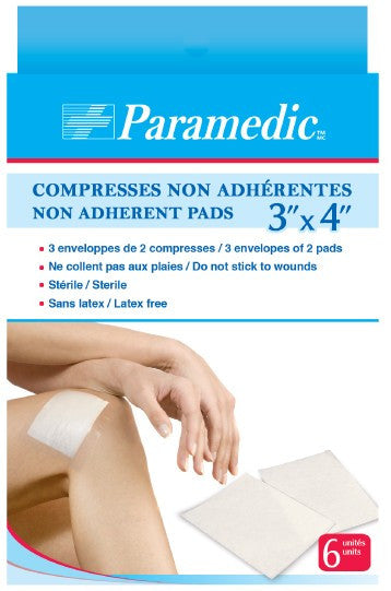 Compresses non-adhérentes - Paramedic