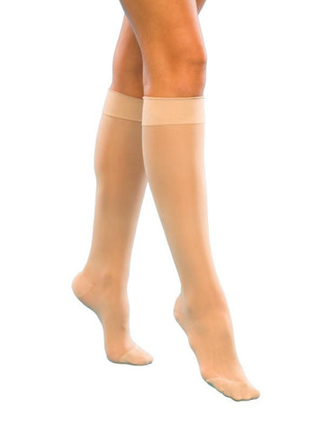 Bas de Compression Sheer Fashion 15-20mm Hg - SIGVARIS Bien-Être - Genou