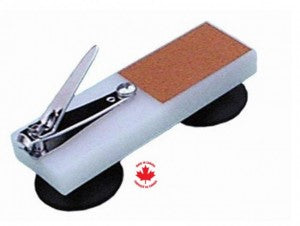 Coupe ongle adapté avec antidérapant