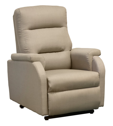 Fauteuil médical auto souleveur Elran 1 moteur tissu vinyle gris grade 40