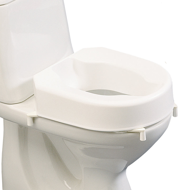 Siège de toilette surélevé sans couvercle Hi-Loo 10cm (4 po