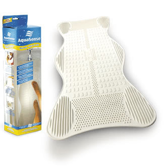 Tapis de bain pleine longueur avec ventouses