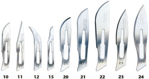 Lame de bistouri stérile (scalpel)