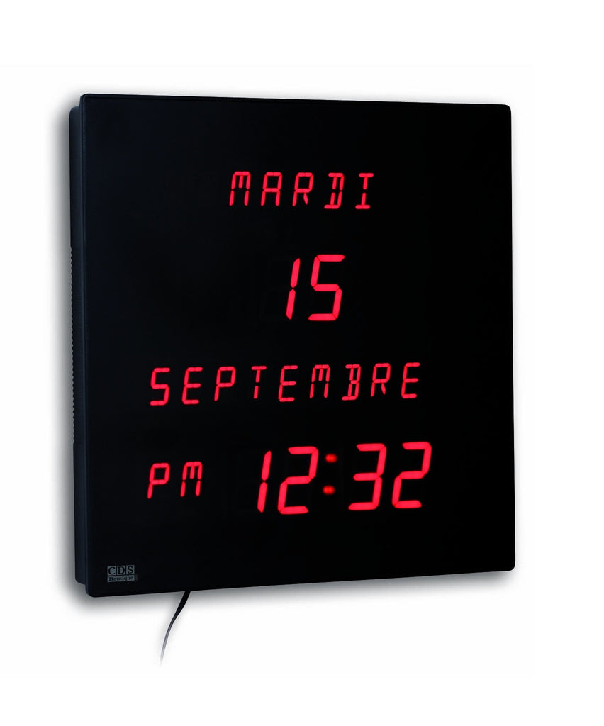 Horloge-Calendrier numérique MEMO