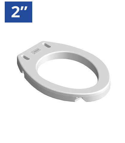 Rehausseur de toilette allongée 2''  Mobb