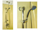Ensemble de douche téléphone sur barre murale